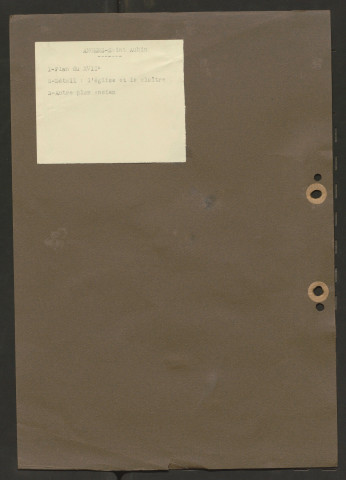 [Photographies de monuments d'] Angers - Abbaye Saint-Aubin. I