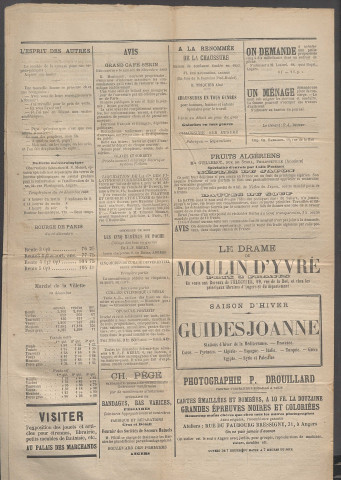 Le postillon. 16 déc. 1883 (1re année, n° 54)