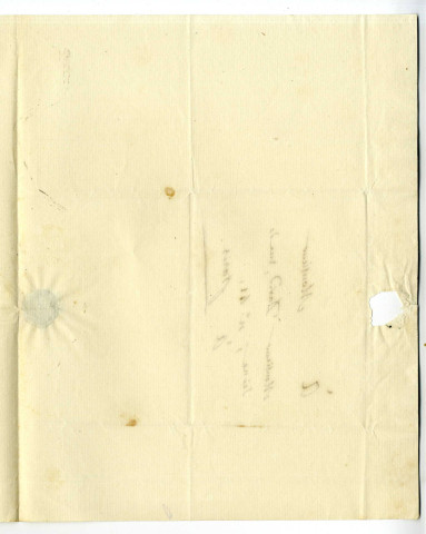 Correspondance du conventionnel Choudieu avec Pierre-Jean David d'Angers