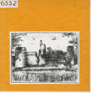 Liré : Château de la Turmelière (Atlas Célestin Port, planche 94, gravure)