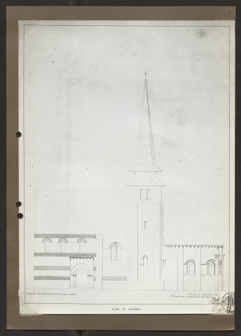 [Photographies des monuments du] Diocèse d'Angers : Savennières - Thouarcé