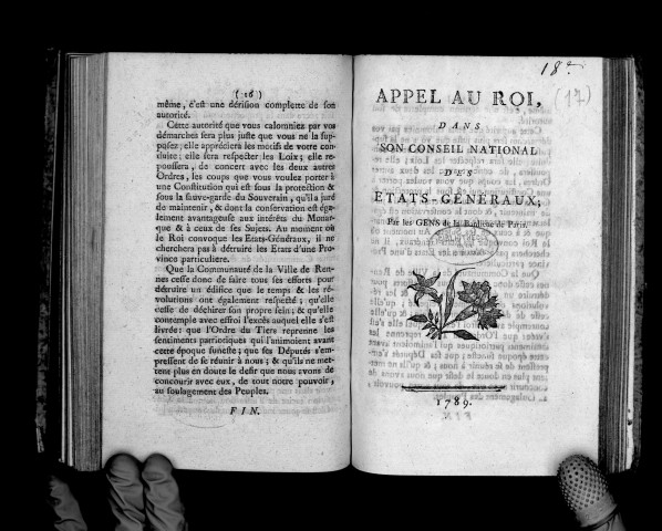 Appel au Roi, dans son conseil national des Etats-Généraux ; par les gens de la banlieue de Paris