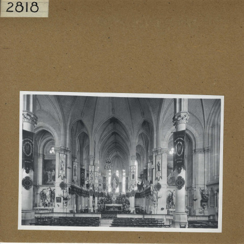 Angers : Eglise de la Madeleine, intérieur