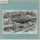 Angers : La Roseraie (vue aérienne)