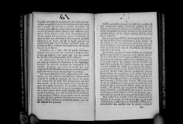 Rapport sur les moyens de rassembler les matériaux nécessaires à former les Annales du civisme, et sur la forme de cet ouvrage, par le citoyen Grégoire. Séance du 28 septembre 1793