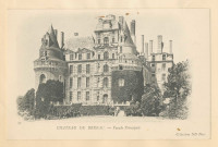 57. Le Château de Brissac. Façade principale