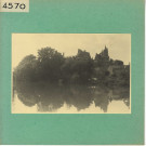 Durtal : Château vu du Loir