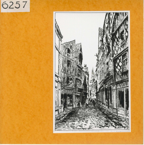 Angers : Rue Saint-Laud