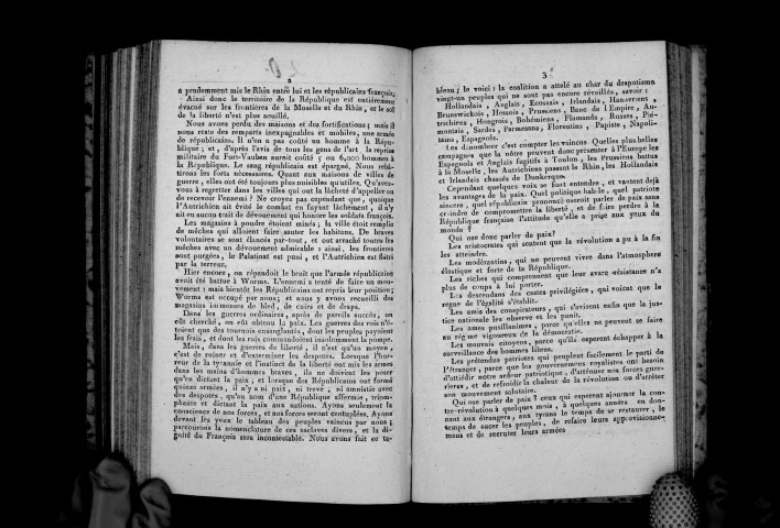 Rapport au Comité de salut public (sur l'Alsace) le 3 pluviôse