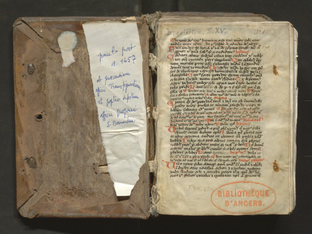 « In nomine Domini. Incipit breviarii ordo fratrum Minorum secundum consuetudinem curie Romane. » Point de calendrier. Lacune entre les feuillets 175 et 176