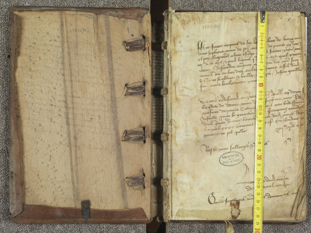 « Cy est le livre des anniversaires ordinaires de la Trinité d'Angiers »