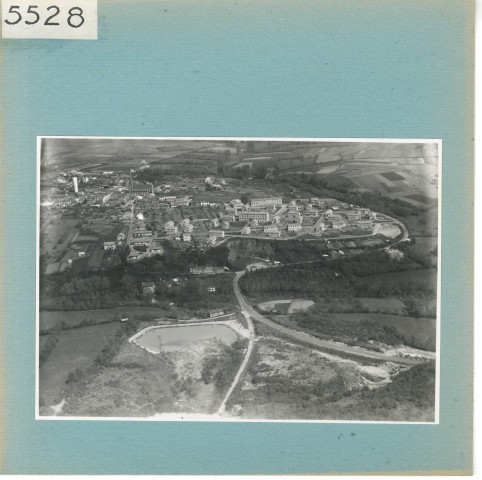 Saint-Crespin-sur-Moine : Vue aérienne