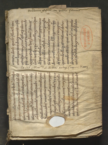 Le Deutéronome, avec la même glose