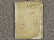 "Ce sont les noms de gens nobles du ressort d'Angiers, c'est assavoir ceulx d'Oultre Mainne et d'entre Sarte et Maigne, qui se sont comparuz aux monstres au Lyon d'Angiers, le sabmedi XVe jour de decembre, l'an mil CCCC soixante dix."