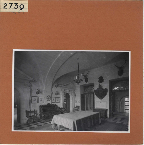 Brissac : Château de Brissac, salles