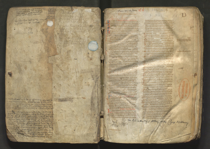 « Flores Digesti veteris... Expliciunt notabilia Digesti veteris, compilata per magistrum Johannem de Bononia »