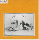 Fontaine-Guérin : Château de La Tour du Pin (Atlas Célestin Port, planche 91, gravure)