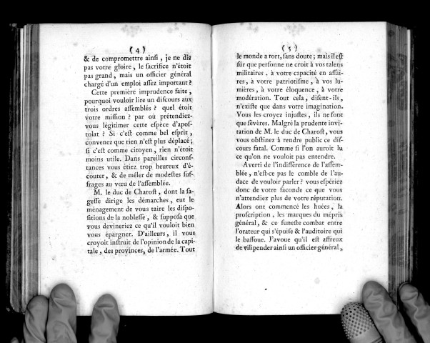 Lettre à M. le comte de Guibert, sur le précis de ce qui est arrivé à son égard à l'assemblée du Berry