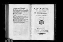 Réflexions sur l'alternat du département de Maine-et-Loire