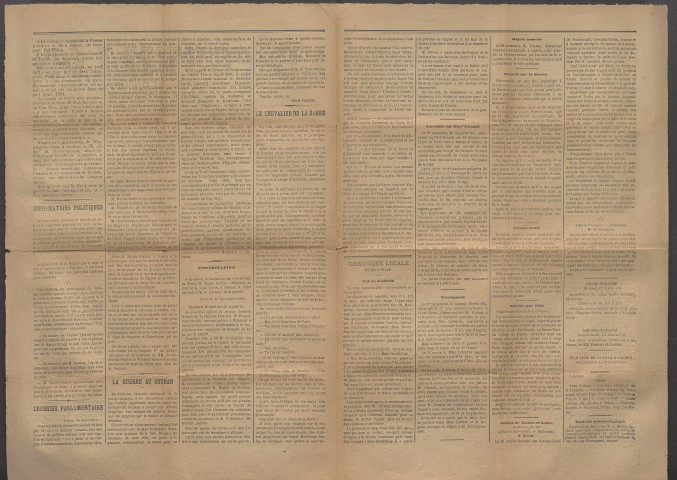 Le postillon. 25 nov. 1883 (1re année, n° 33)