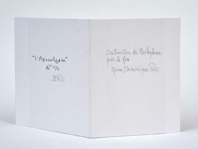 Destruction de Babylone par le feu