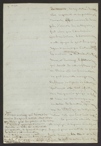 Sur le sculpteur Canova