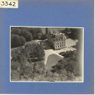 Cheviré-Le-Rouge : Château de La Roche-Hue (vue aérienne)