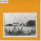 Chambellay : Château du Bois Monboucher (Atlas Célestin Port, planche 26, gravure)