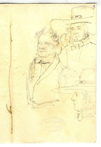 Correspondance de Gaudichaud avec Pierre-Jean David d'Angers