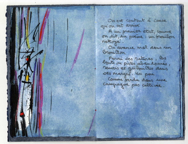 Comme un brouillon continué