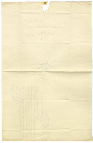 Correspondance Quatremère de Quincy [à Duvivier, peintre]