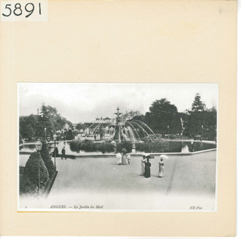 Angers : Jardin du Mail