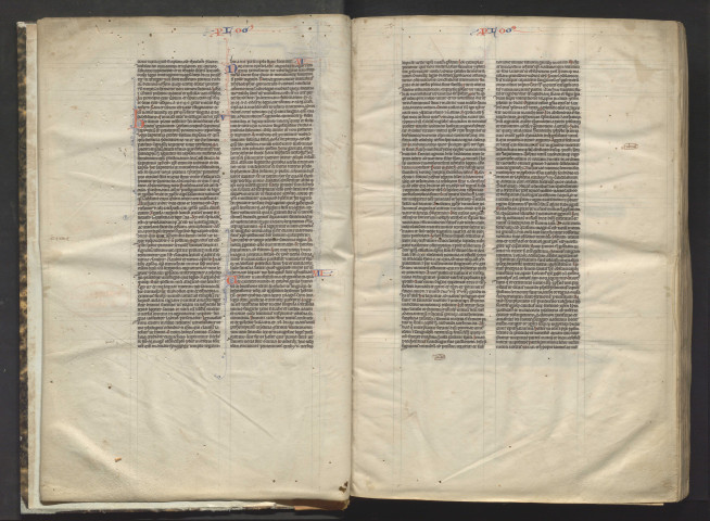 Bible latine, texte de l'Université