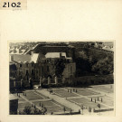 Angers : Cour et palais Gouverneur