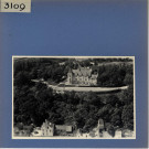 Chênehutte-les-Tuffeaux : Château du Prieuré, vue aérienne