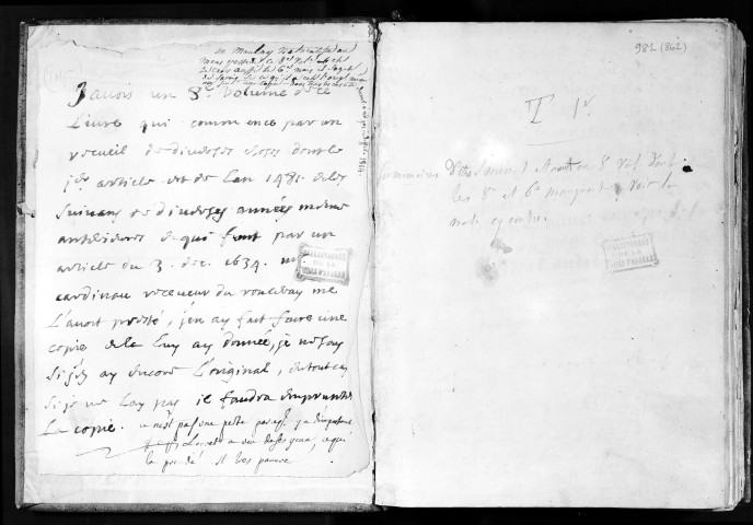 Vol. I. Histoire de l'Anjou jusqu'en 1583