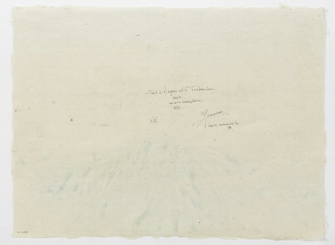 Dans la sérénité bleue