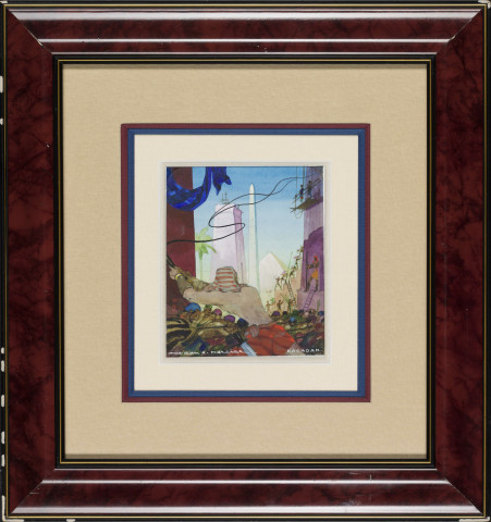 Hagadah ; [signé en bas à gauche par] Jean A. Mercier