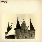 Angers : Détail du toit du Châtelet