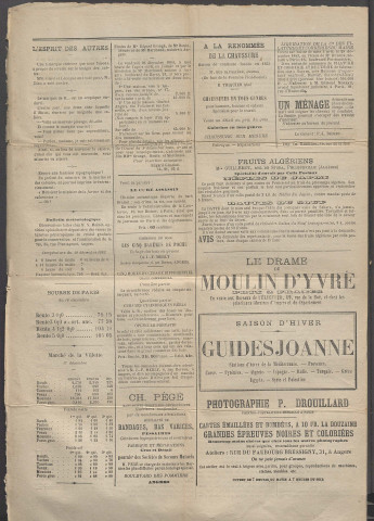 Le postillon. 21 déc. 1883 (1re année, n° 59)