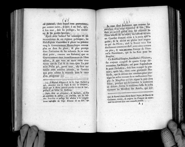 Les quatre Etats de la France