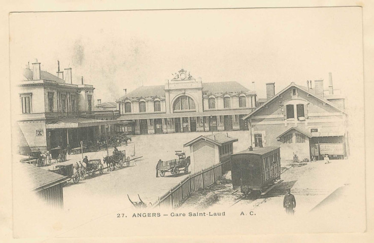 27. Angers. Gare Saint-Laud