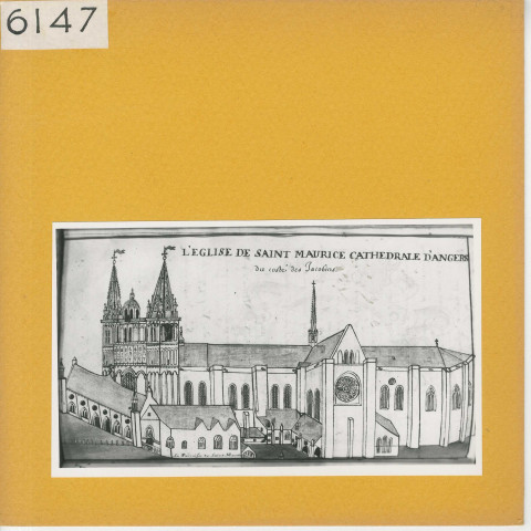Angers : Cathédrale (1716)