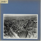 Angers : Square Jeanne d'Arc, vue aérienne