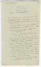 Correspondance d'Agassiz [à Charles Gaudichaud]
