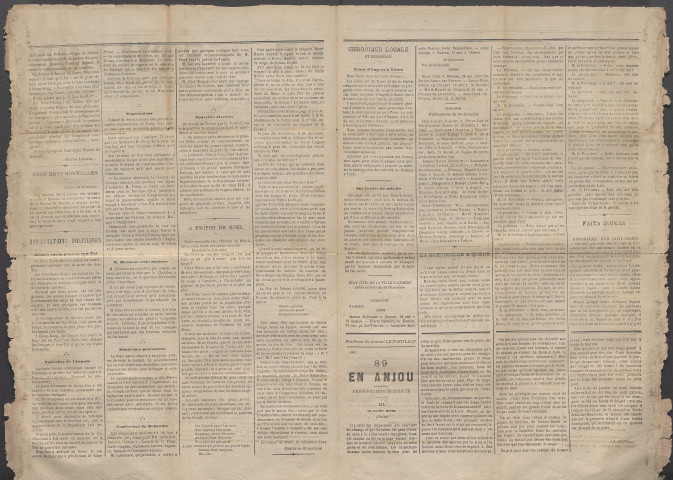 Le postillon. 26 déc. 1883 (1re année, n° 64)