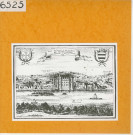 Montsoreau : Château et bourg (Atlas Célestin Port, planche 67, gravure)