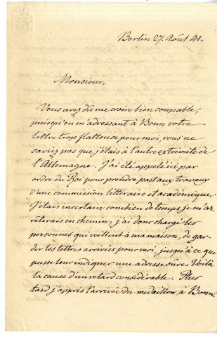 Schlegel, August Wilhelm von