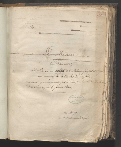 Le mari de la fauvette