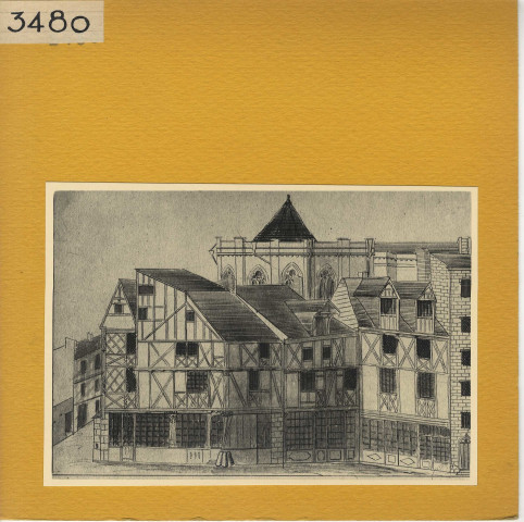 Angers : Place Sainte-Croix